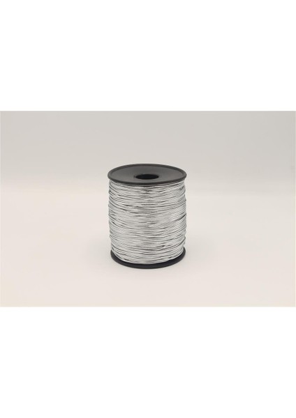 Yuvarlak Lastik - 100 mt Gümüş
