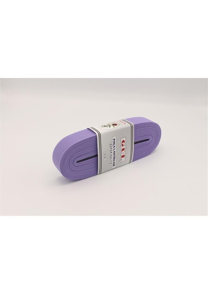 Renkli Lastik 3 cm - 10 mt Lila