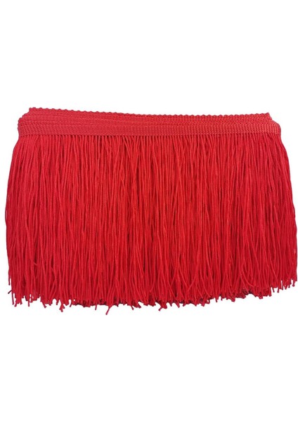 Saçak Şerit 7 cm - 25 mt Kırmızı