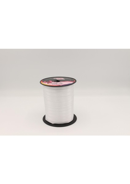 Gül Saten Kurdele Beyaz 10MM