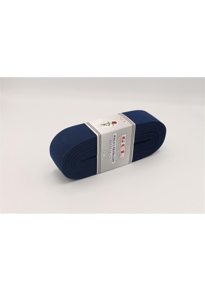 Renkli Lastik 5 cm - 10 mt Lacivert