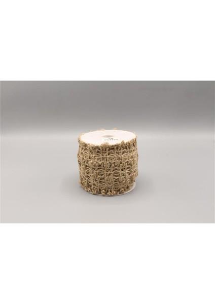 Hasır Şerit No 5 - 13 mt Doğal Jüt Rengi