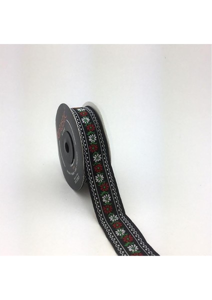 25982-BORDÜR - 10 mt Siyah