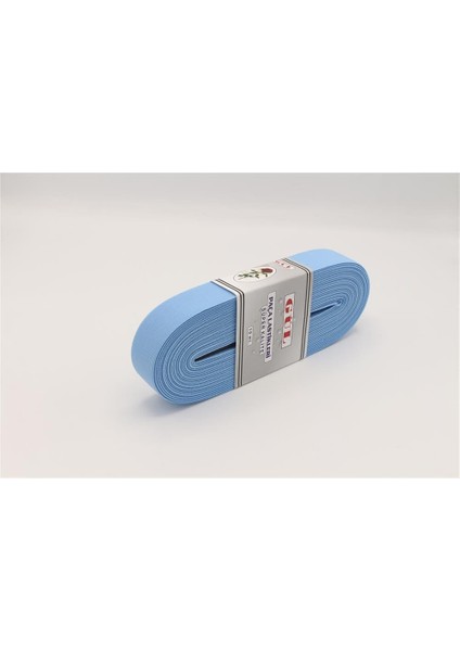 Renkli Lastik 3 cm - 10 mt Bebe Mavi