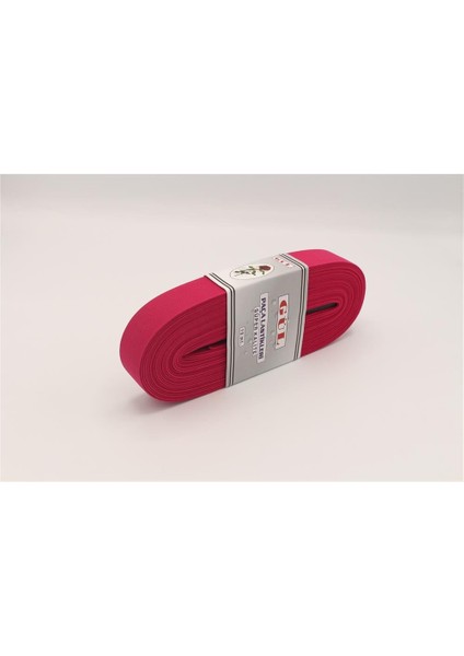 Renkli Lastik 3 cm - 10 mt Fuşya