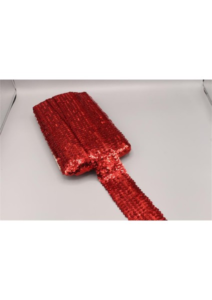 7 Sıra Pul Şerit - 12 mt Kırmızı
