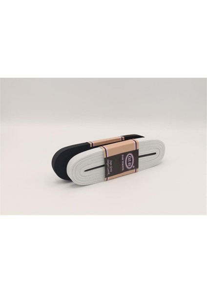 Tres Lastik Sütyen Geniş 17 mm - 10 mt Siyah