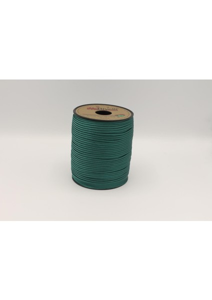 Saten Ipli Biye Zümrüt Yeşil 13MM