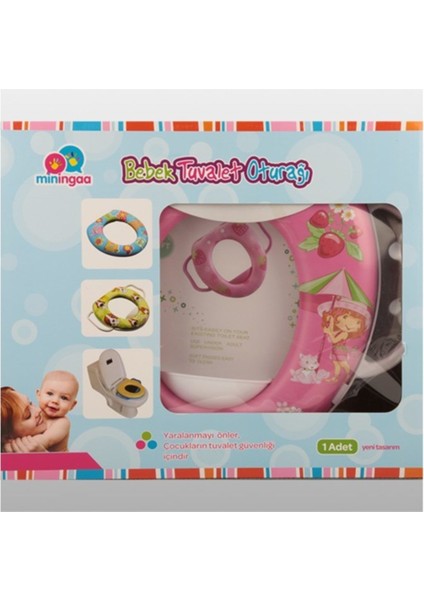 Çocuk Bebek Klozet Adaptörü, Lazımlık Kulplu Süngerli Taşınabilir Lüx Köpek Desenli fiyatları