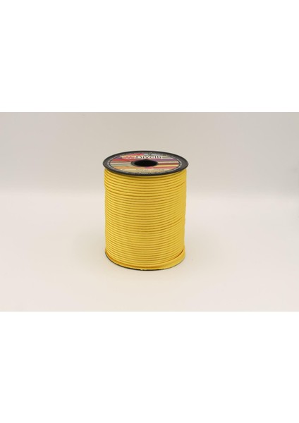 Saten Ipli Biye Koyu Sarı 13MM