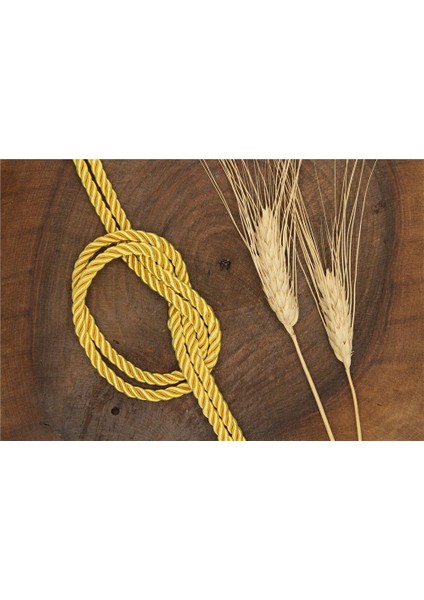 Kordon 5 mm - 30 mt Koyu Sarı