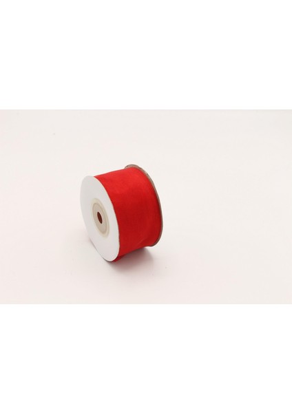 Organze Kurdele Kırmızı 40MM