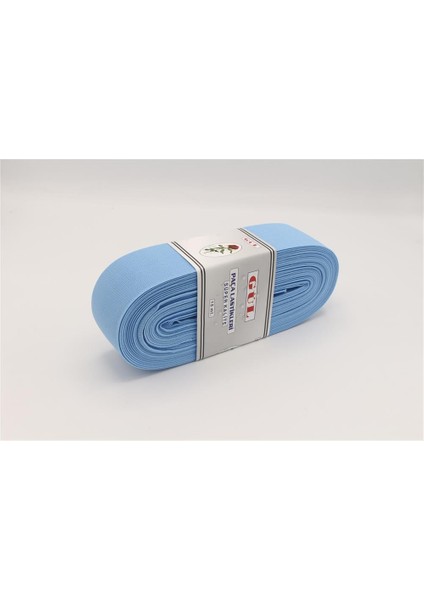 Renkli Lastik 5 cm - 10 mt Bebe Mavi