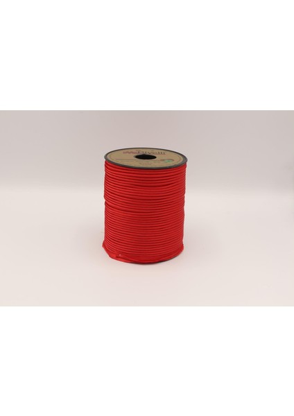 Saten Ipli Biye Kırmızı 13MM