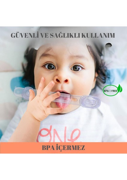 2 Adet Iz Bırakmaz Bebek Güvenlik Dolap Çekmece Kilit Bebek Emniyet Kilidi Çok Amaçlı Kilit Bebek