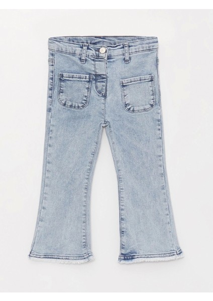 Erel Pnt Lcw Baby Mavi Basic Kız Bebek Jean Pantolon modelleri