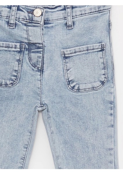 Erel Pnt Lcw Baby Mavi Basic Kız Bebek Jean Pantolon fırsatları