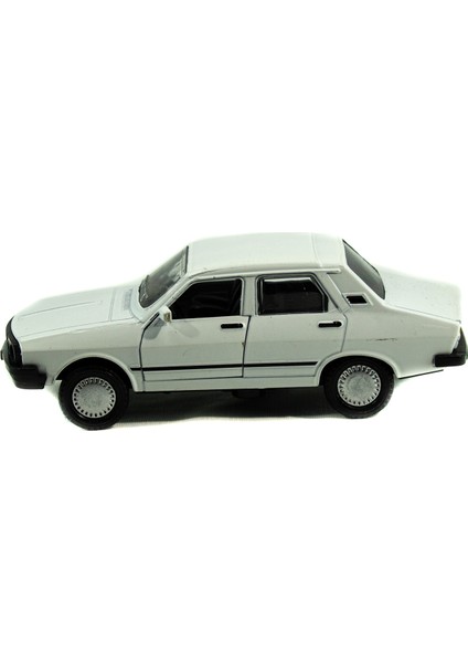 Metal Toros Işıklı Sesli Beyaz Çek Bırak Oyuncak Araba 13 cm fırsatları