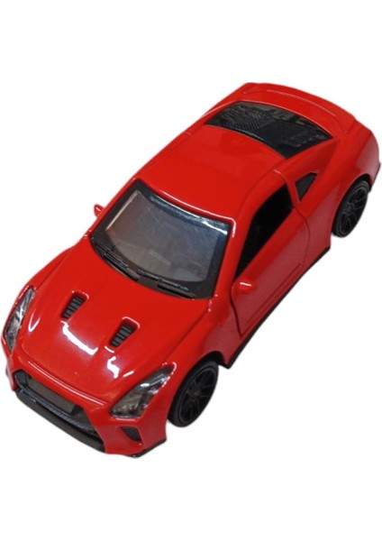 Çek Bırak Metal Araba - 4311E - Kırmızı