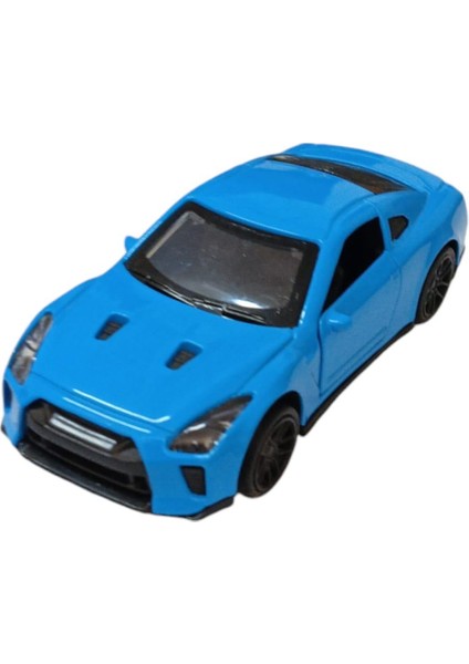 Çek Bırak Metal Araba - 4311E - Mavi