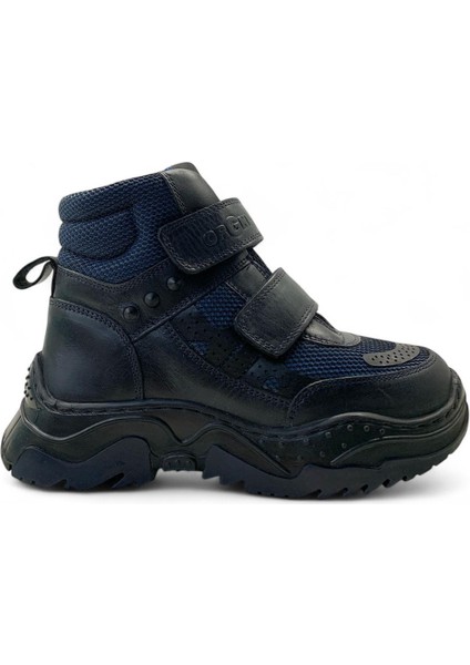 9322 Erkek Çocuk Deri Suya Dayanıklı Bot