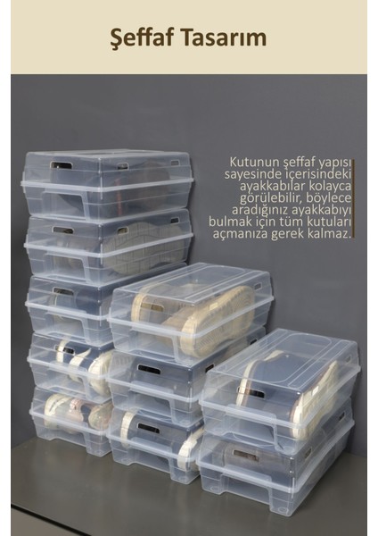 Erkek Ironika Ayakkabı Saklama Kutusu