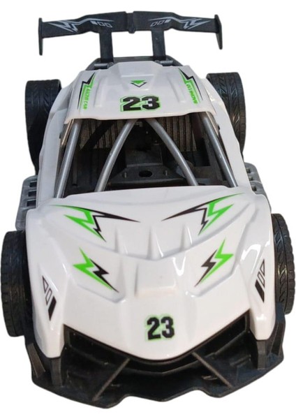 Sürtmeli Yarış Arabası - Beyaz modelleri