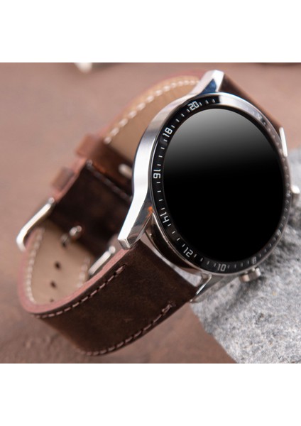 Huawei Watch Deri Kordon 46mm Uyumlu Watch GT^GT4 GT5 Gt 2 3 4 5 Pro Watch GT5 Se 2e Gt3 Pro Gt3pro Huawei Watch 4 Pro Ultimate Elite Gt2 E Gt2e Gt2pro Kahverengi Deri Kordon Kayış 22mm