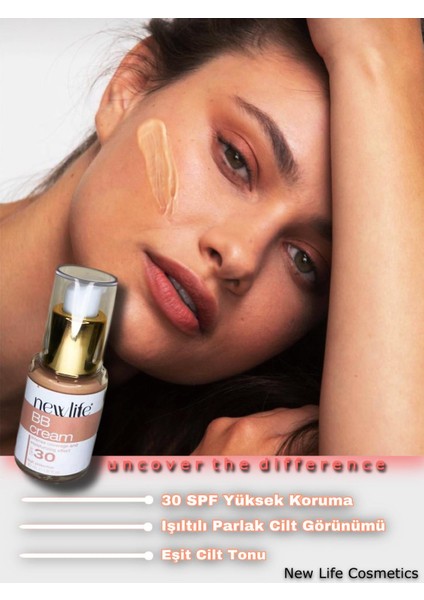 Miracle BB Krem Doğal Kapatıcı ve Nemlendirici Cilt Tonu Eşitler SPF 30+ (Yeni Nesil) 30ml
