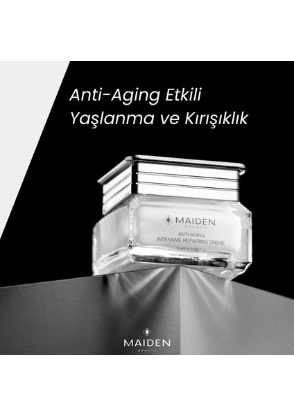 Anti-Aging Etkili Yaşlanma ve Kırısıklık Karşıtı Yoğun Onarıcı Krem 50 ml modelleri