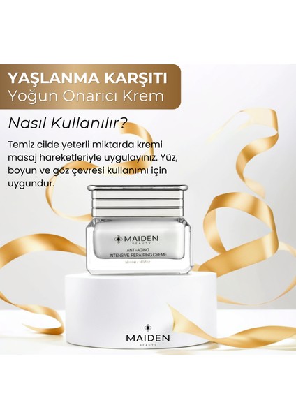 Anti-Aging Etkili Yaşlanma ve Kırısıklık Karşıtı Yoğun Onarıcı Krem 50 ml indirimleri
