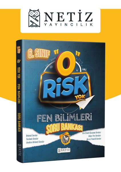 Risk Yok 6. Sınıf Fen Soru Bankası