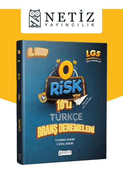 Risk Yok 16'lı Türkçe Branş Denemesi