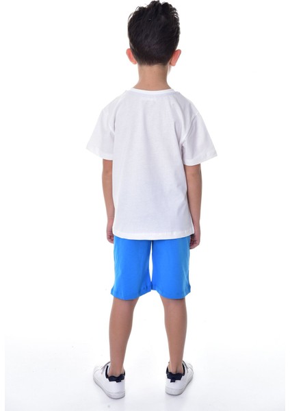 Mickey Baskılı 2'li Şort - T-Shirt Çocuk Takım modelleri