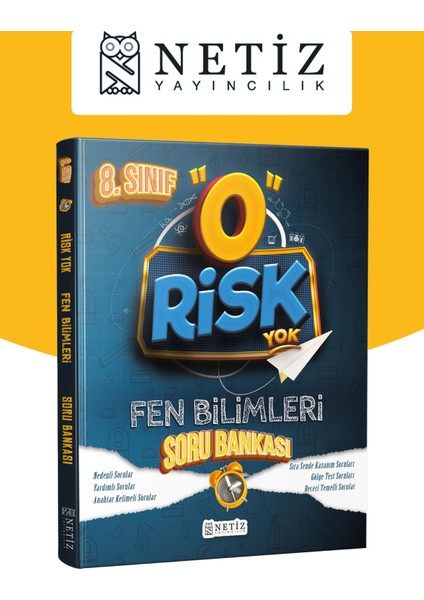 Risk Yok 8. Sınıf Fen Soru Bankası