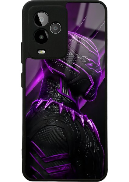 Gm 24 Pro Black Panter Tasarımlı Glossy Telefon Kılıfı