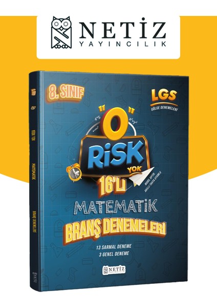 Risk Yok 16'lı Matematik Branş Denemesi