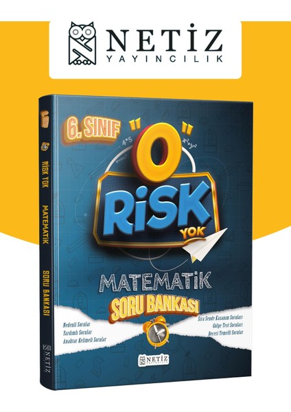 Risk Yok 6. Sınıf Matematik Soru Bankası