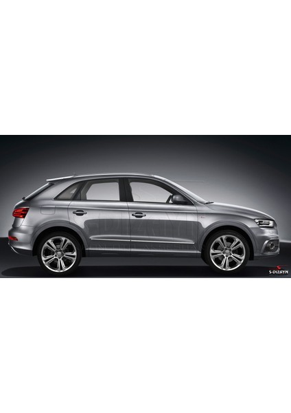 S-Dizayn Audi Q3 Kapı Koruma Çıtası Krom 2012-2018