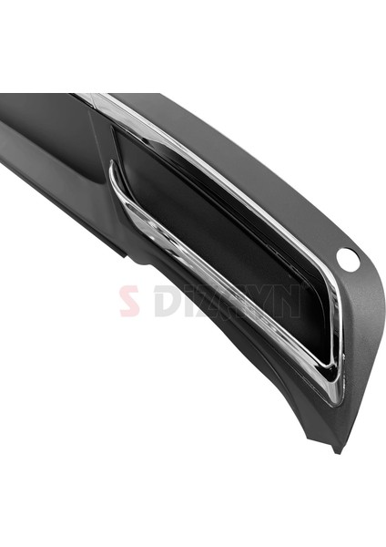 Skoda Octavia A7 Arka Tampon Koruma Difüzör Egzozlu Oem Stil 2013-2020 A+ Kalite fırsatları