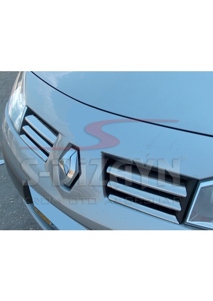 Renault Megane 2 Krom Ön Panjur 6 Prç 2004-2005 indirimleri