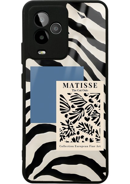 Gm 24 Pro Zebra Matısse Tasarımlı Glossy Telefon Kılıfı