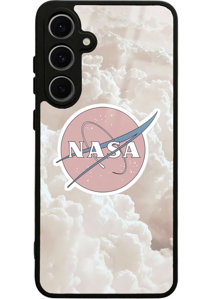 Samsung S24 Fe Cloud Nasa Tasarımlı Glossy Telefon Kılıfı
