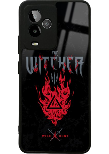 Gm 24 Pro Witcher 3 Fire Tasarımlı Glossy Telefon Kılıfı