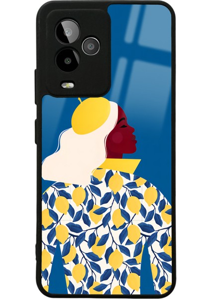 Gm 24 Pro Lemon Woman Tasarımlı Glossy Telefon Kılıfı