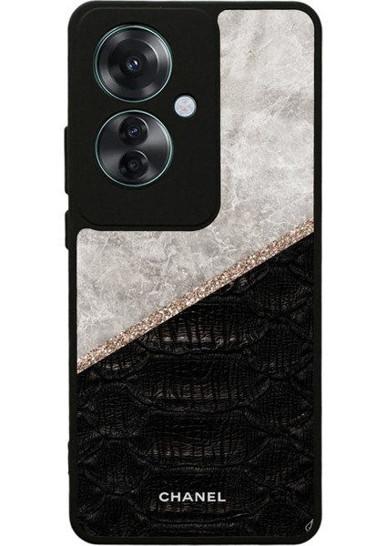 Oppo Reno 11F 5g Chanel Tasarımlı Glossy Telefon Kılıfı