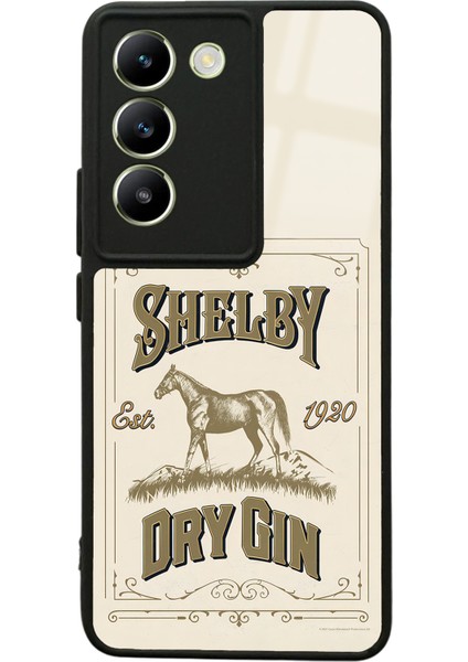 Vivo V30 Lite Peaky Blinders Shelby Dry Gin Tasarımlı Glossy Telefon Kılıfı