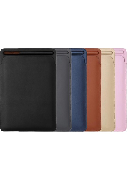 2018 Apple iPad Pro 9.7'' - 10.5'' Için Kapaklı Pu Deri Kılıf