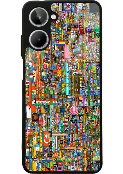 Oppo Realme 10 R/place Hatıra Tasarımlı Glossy Telefon Kılıfı