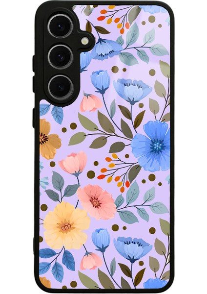Samsung S24 Fe Çiçek Bahçesi Tasarımlı Glossy Telefon Kılıfı